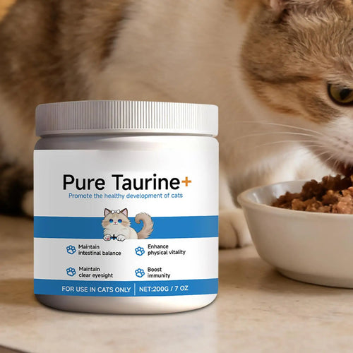 Cat Taurine Supplement Powder – Daily Heart & Vision Support for Cats