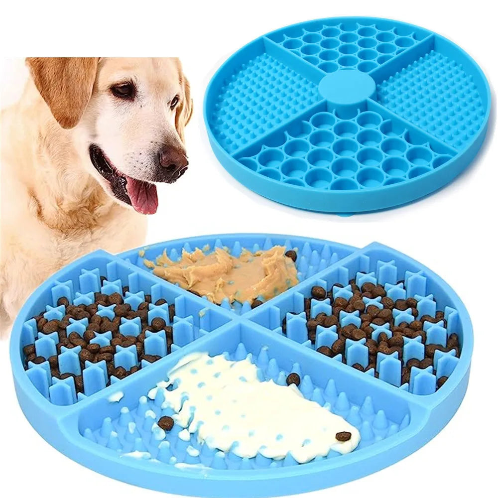 Somna Pets™ Calming Lick Mat – Suction Cup Slow Feeder for Dogs & Cats