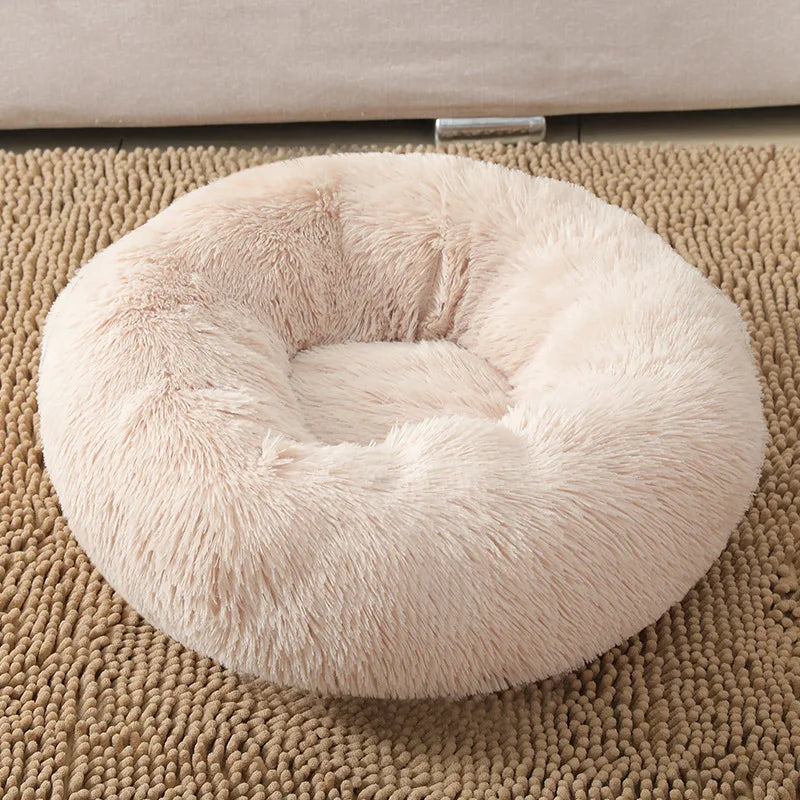 Somna Pets™ Ultra-Soft Plush Dog Bed – Cozy Washable Calming Bed for Small, Medium & Large Dogs
