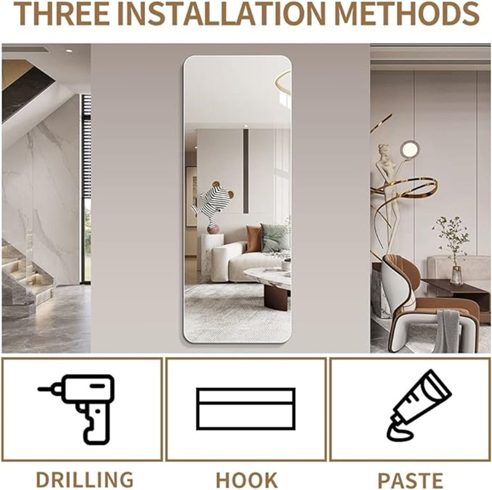 Aria Luxe Full-Length Arch Mirror – 65” x 24”